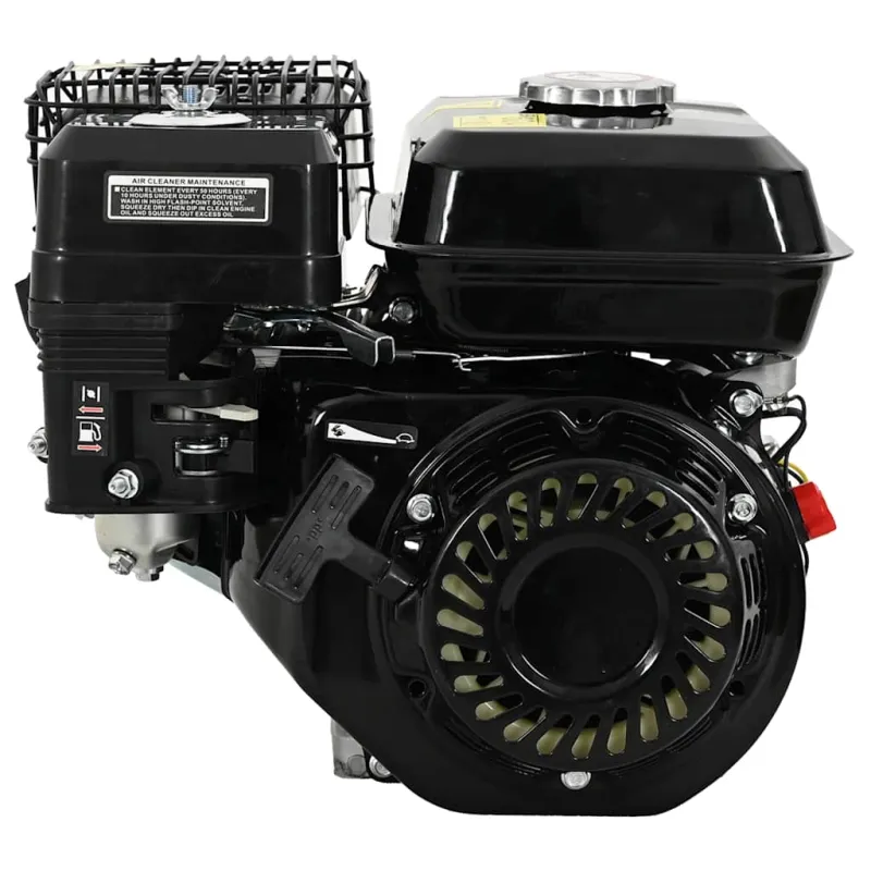 Benzininis variklis, juodas, 6,5 HP, 4,8 kW