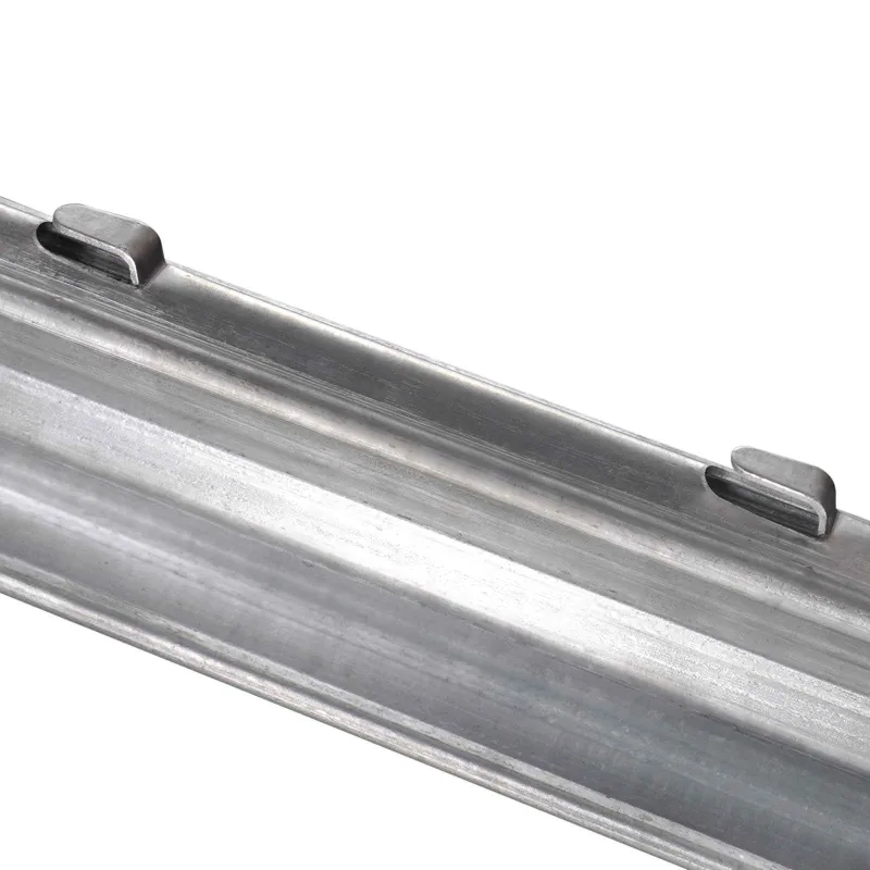 Tvorelės stulpas 10 pcs Sidabro 200 cm Plienas