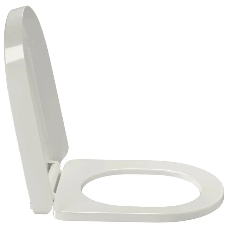 Klozeto sėdynė su Soft Close mechanizmu, balta, ovalo formos