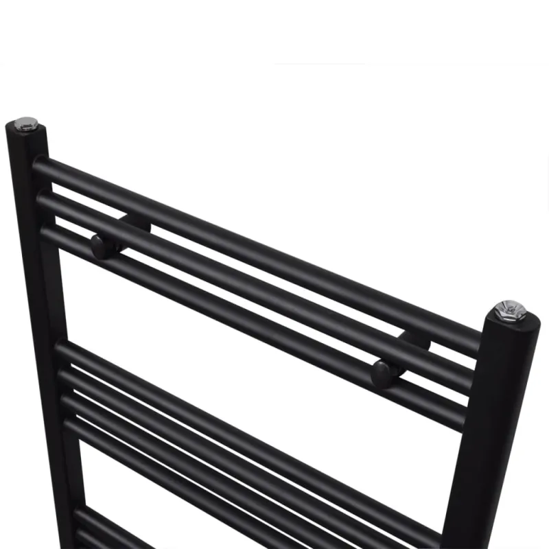 Radiatorius/rankšluosčių džiovykla voniai, juodas, 500x1160mm
