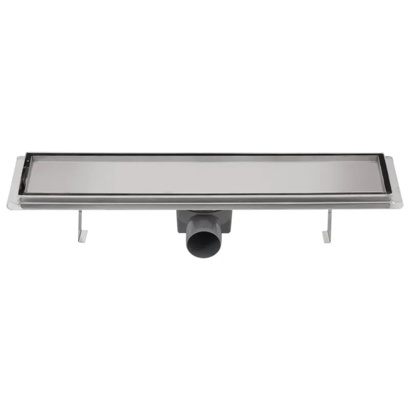 pailgas dušo latakas, nerūdijančio plieno, 530x140 mm