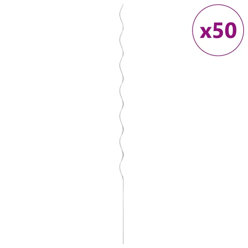 Atrama augalams, spiralės forma, 50vnt., 170cm, cinkuot. plien.