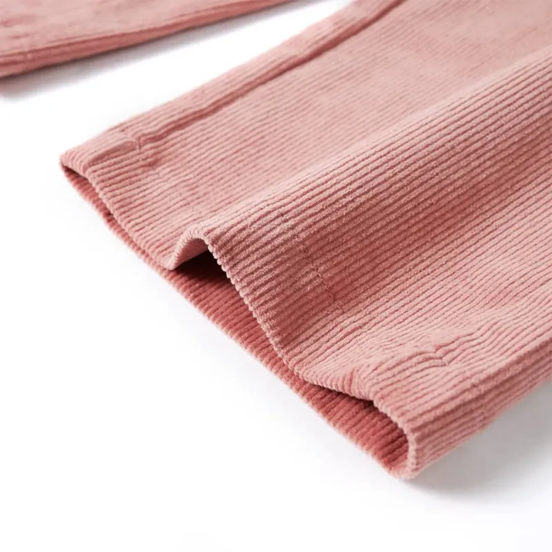 Vaikiškos kelnės, sendintos rožinės spalvos, velvetas, 104 dydžio