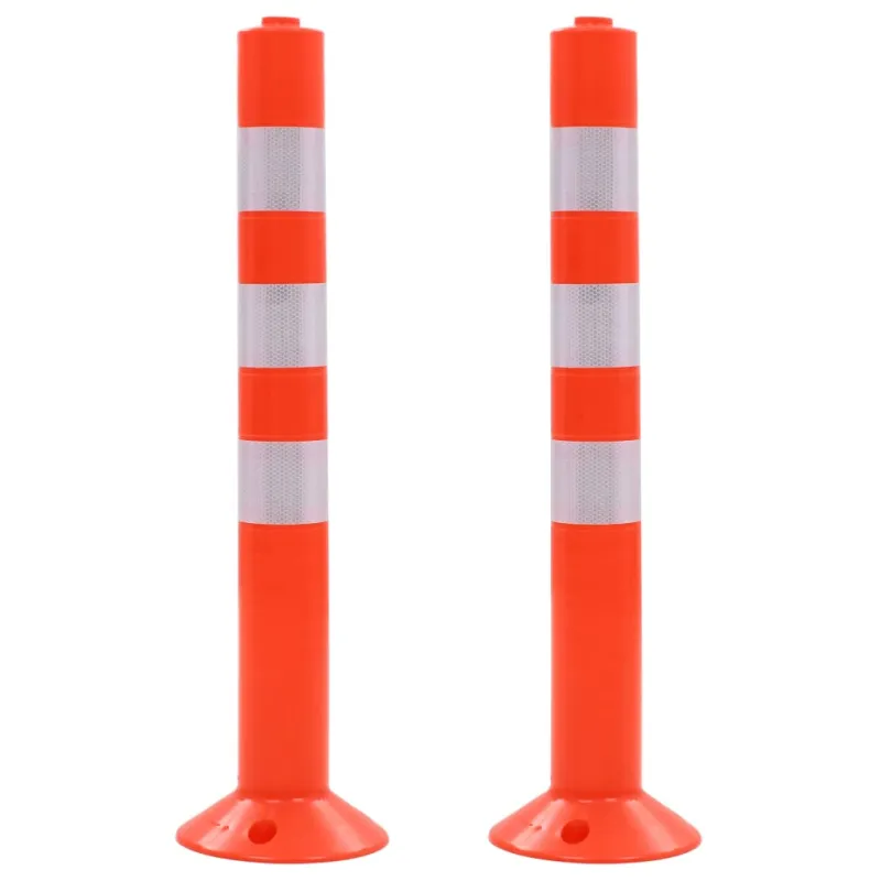 Eismo reguliavimo stulpeliai, 2vnt., plastikas, 75cm
