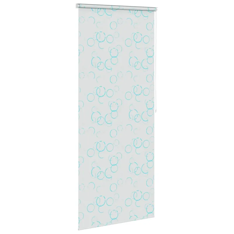 Dušo roletas, 80x240 cm, burbuliukų raštas