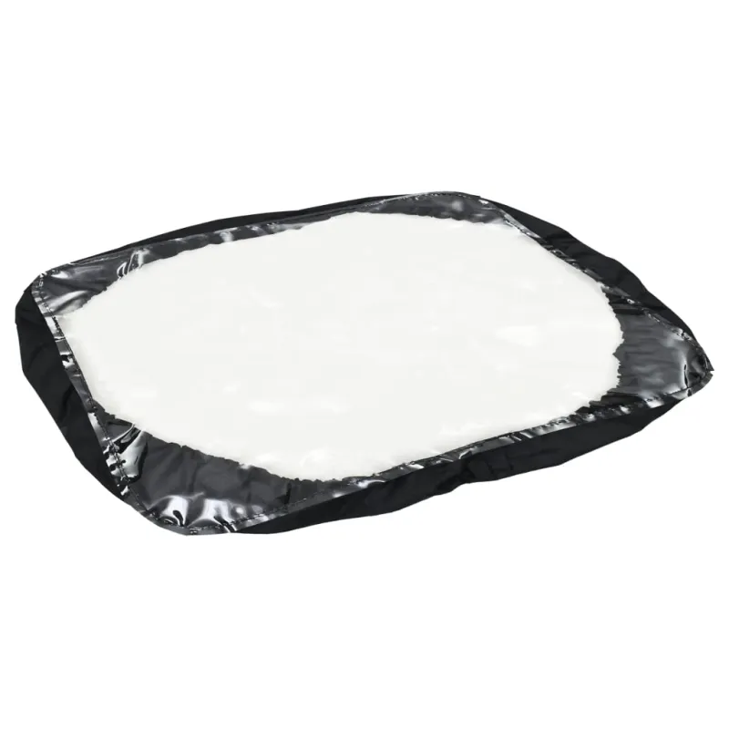 Velkamas druskos barstytuvas, PVC ir plienas, 125x74x79cm, 45l