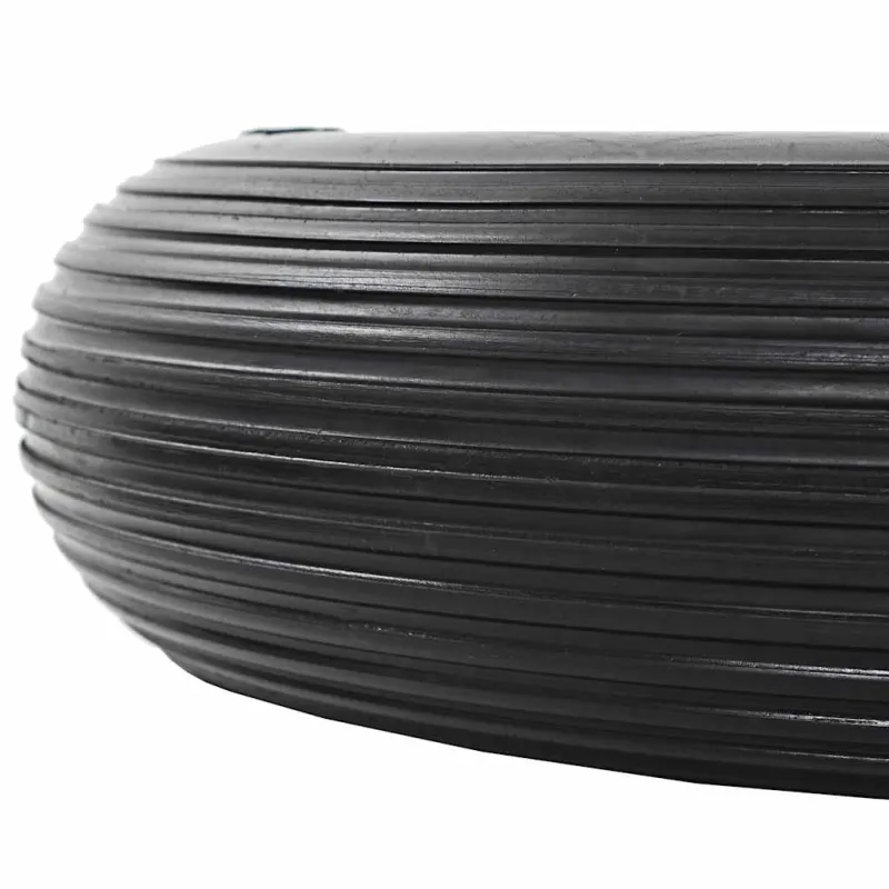 Karučio ratas su ašimi, 4.00-8390mm, tvirtas PU