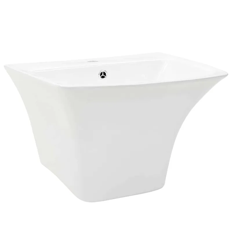 Kriauklė Balta 53 x 44 x 37 cm Lakuota keramika
