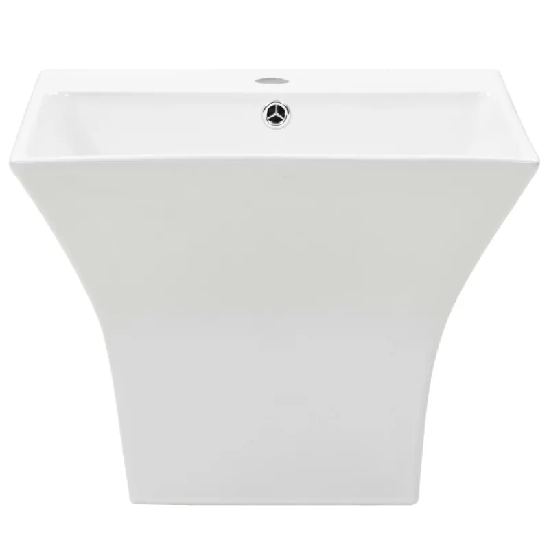 Prie sienos mont. praustuvas, baltas, 500x450x410mm, keramika