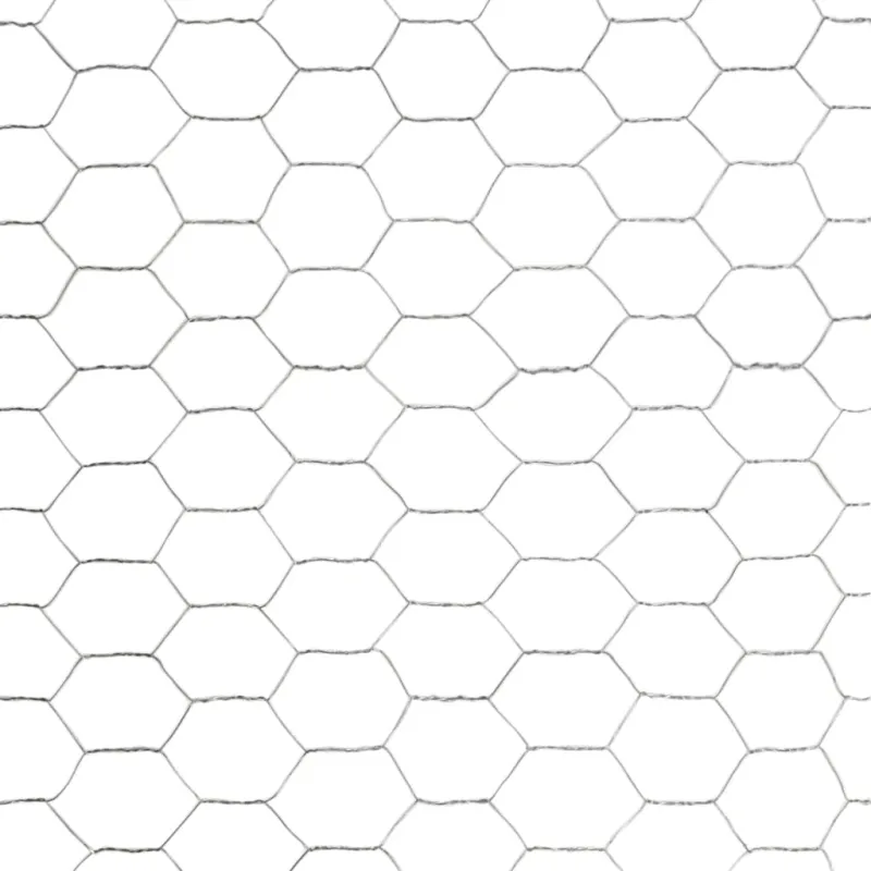 Vielinis tinklas viščiukams, sidabrinis, 25x1,5m, plienas