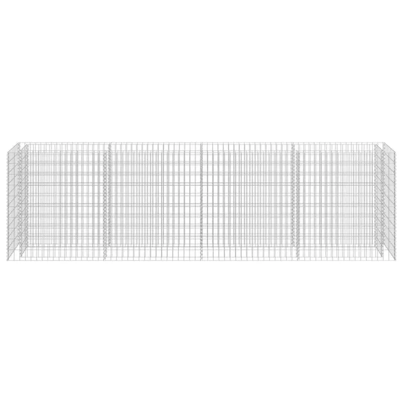 Gabiono vazonas, galvanizuotas plienas, 360x50x100cm, aukštas