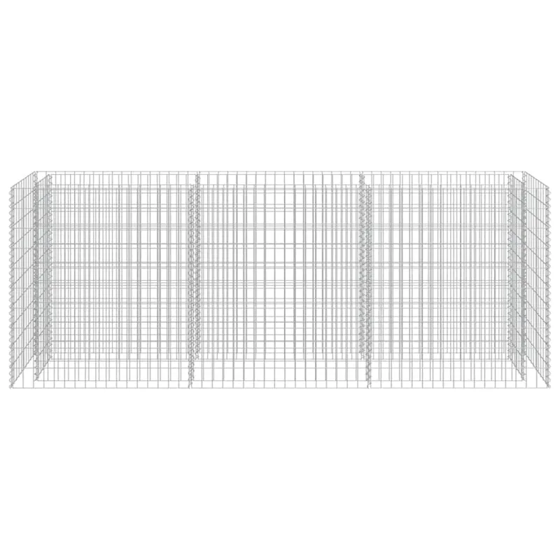 Gabiono vazonas, galvanizuotas plienas, 270x50x100cm, aukštas
