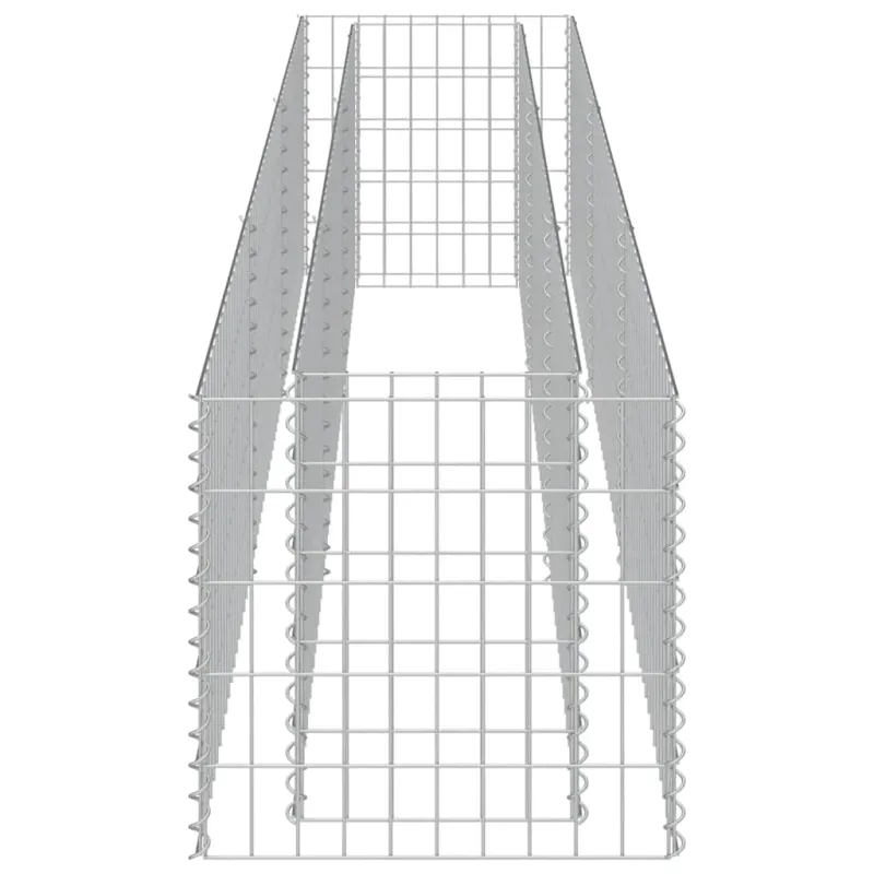 Gabiono vazonas, galvanizuotas plienas, 270x50x50cm, aukštas