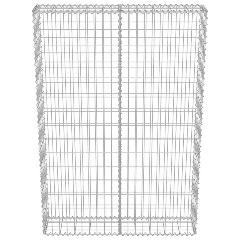 Gabiono siena su dang., galvanizuotas plienas, 100x20x150cm