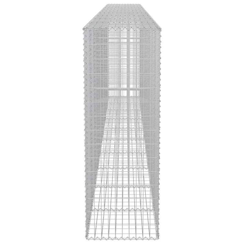 Gabiono siena su dang., galvanizuotas plienas, 600x50x150cm