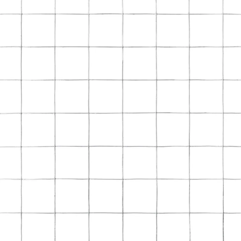Vielinis tinklas viščiukams, sidabrinis, 25x1,5m, plienas