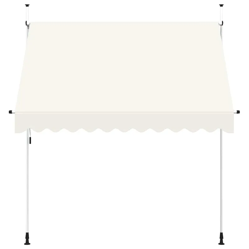Rankiniu būdu ištraukiama markizė, kreminė, 250cm