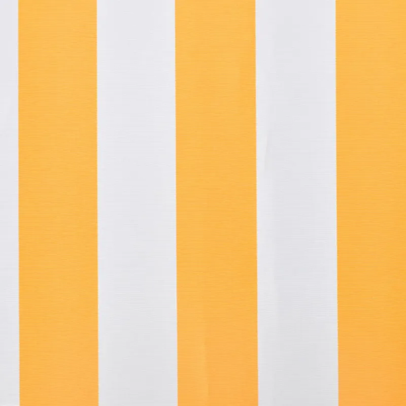 Markizės uždangalas, oranžinė ir balta, 5x3m