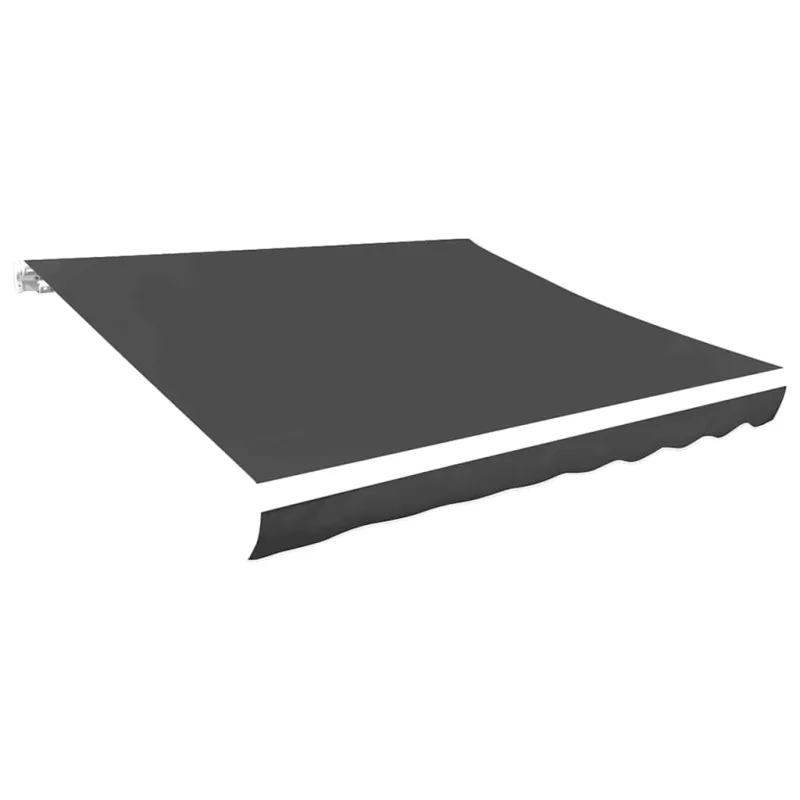 Markizės uždangalas, antracito spalvos, 3x2,5m