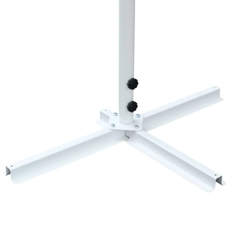 Laisvai pastatoma stoginė, kreminės spalvos, 4x3m