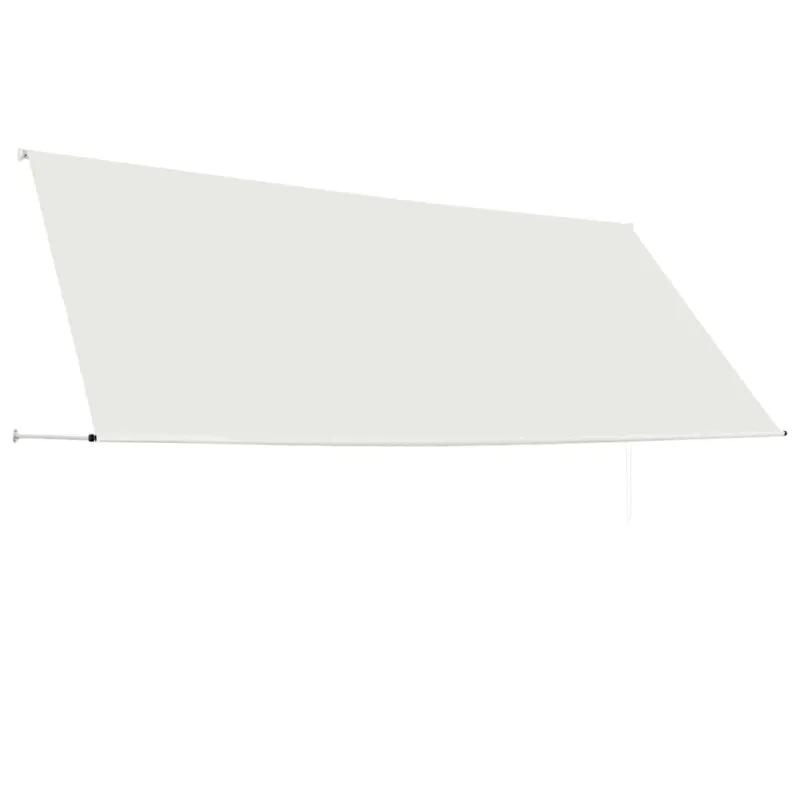 Ištraukiama markizė, kreminės spalvos, 350x150 cm