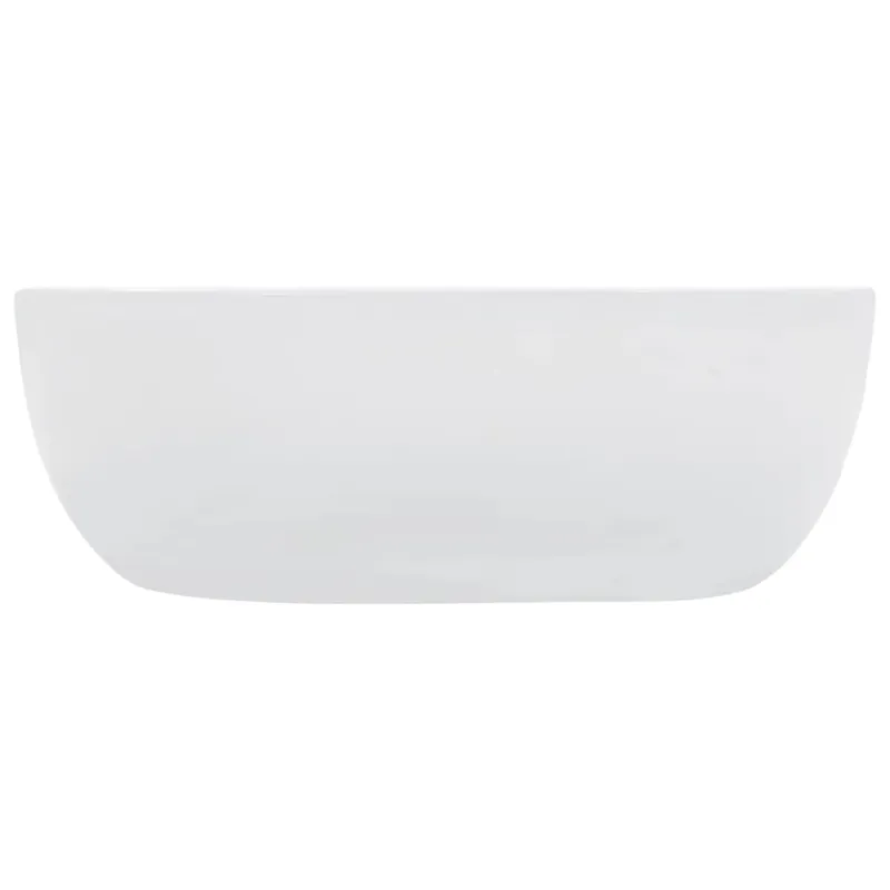Praustuvas, baltos sp., 42,5x42,5x14,5cm, keramika