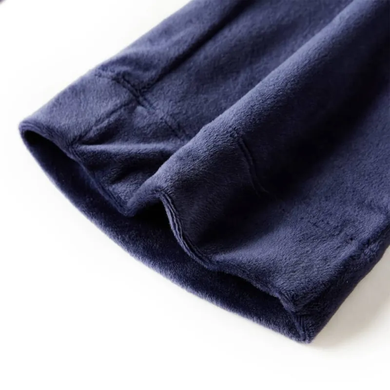 Vaikiškos kelnės, tamsiai mėlynos spalvos, velvetas, 92 dydžio