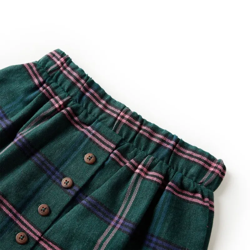 Vaikiškas sijonas, tamsiai žalios spalvos, 92 dydžio
