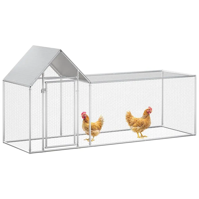 Voljeras viščiukams, 3x1x1,5m, galvanizuotas plienas
