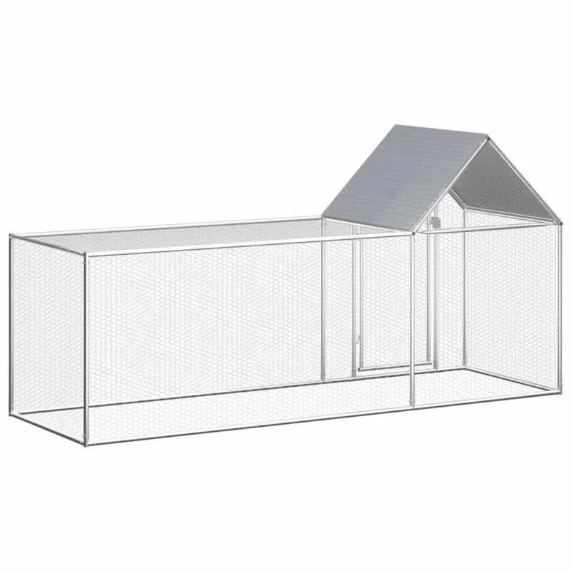 Voljeras viščiukams, 3x1x1,5m, galvanizuotas plienas