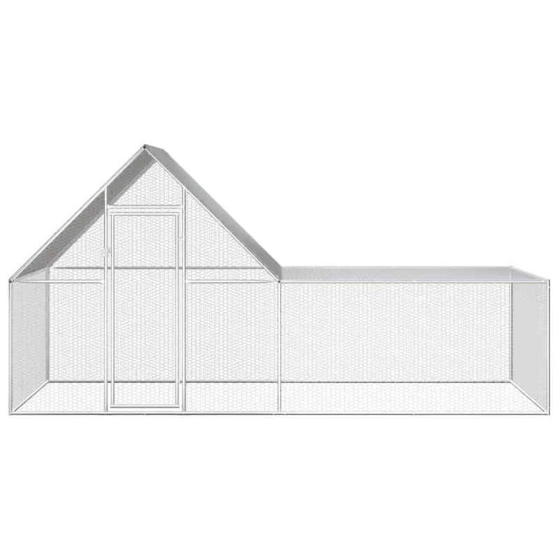 Voljeras viščiukams, 4x2x2m, galvanizuotas plienas