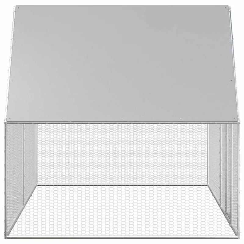Voljeras viščiukams, 4x2x2m, galvanizuotas plienas