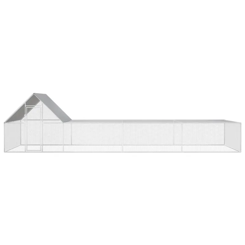 Voljeras viščiukams, 8x2x2m, galvanizuotas plienas