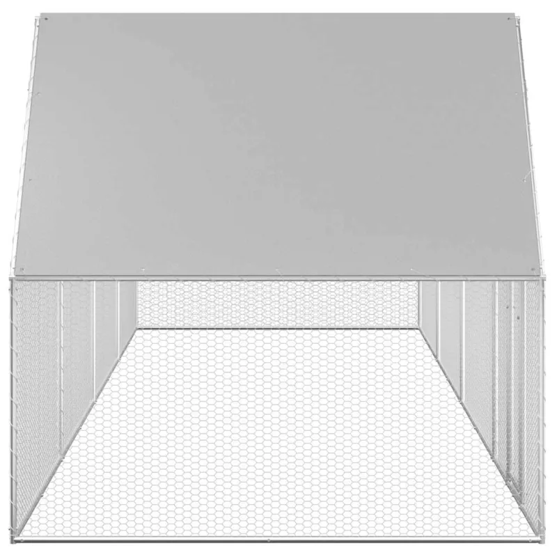 Voljeras viščiukams, 8x2x2m, galvanizuotas plienas