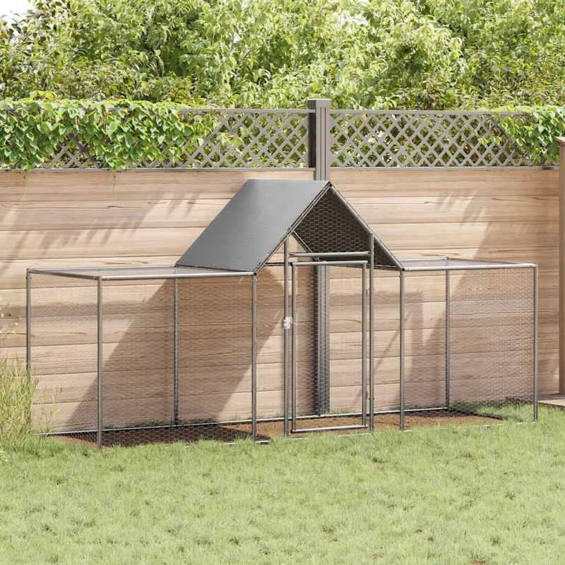 Voljeras viščiukams, 3x1x1,5m, galvanizuotas plienas