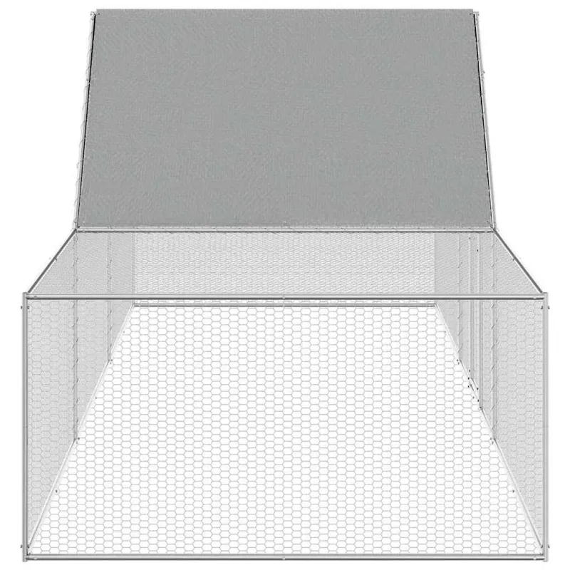 Voljeras viščiukams, 5x1x1,5m, galvanizuotas plienas