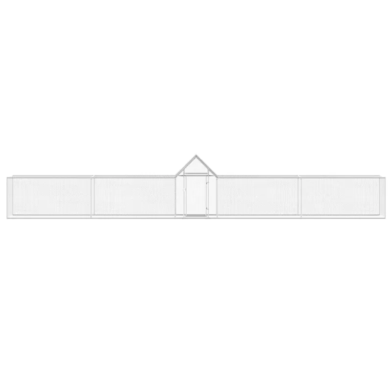 Voljeras viščiukams, 9x1x1,5m, galvanizuotas plienas