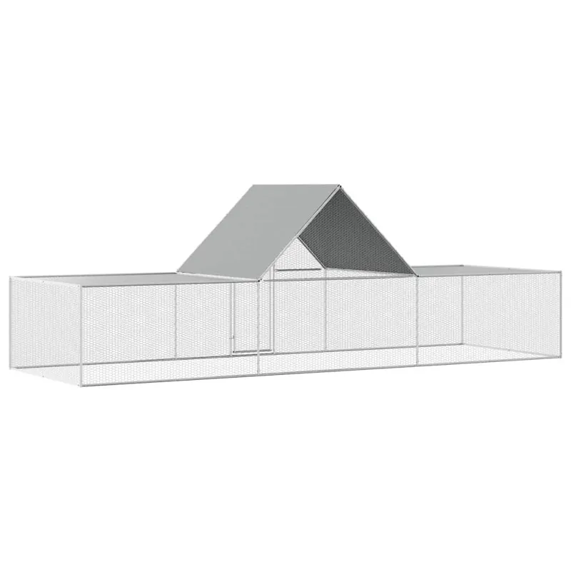 Voljeras viščiukams, 6x2x2m, galvanizuotas plienas