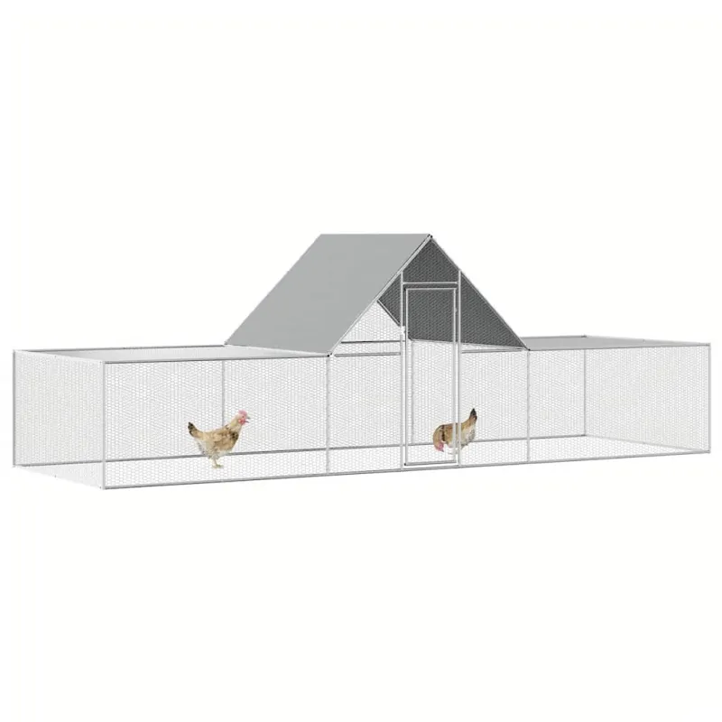 Voljeras viščiukams, 6x2x2m, galvanizuotas plienas