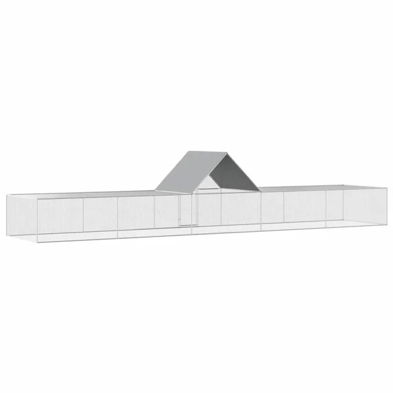 Voljeras viščiukams, 10x2x2m, galvanizuotas plienas