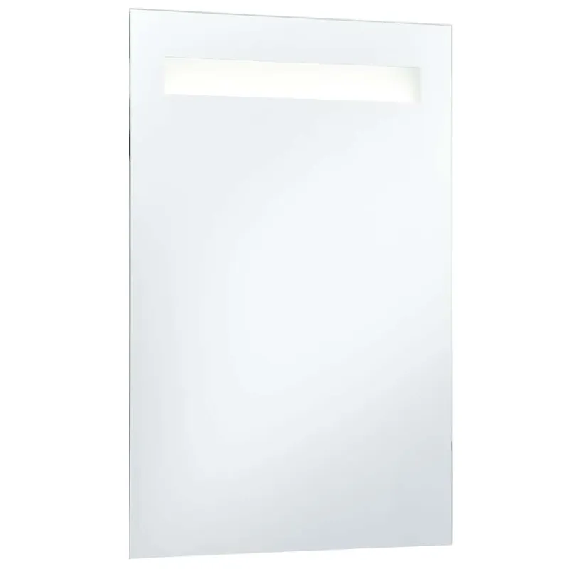 Sieninis vonios kambario veidrodis su LED, 60x100cm
