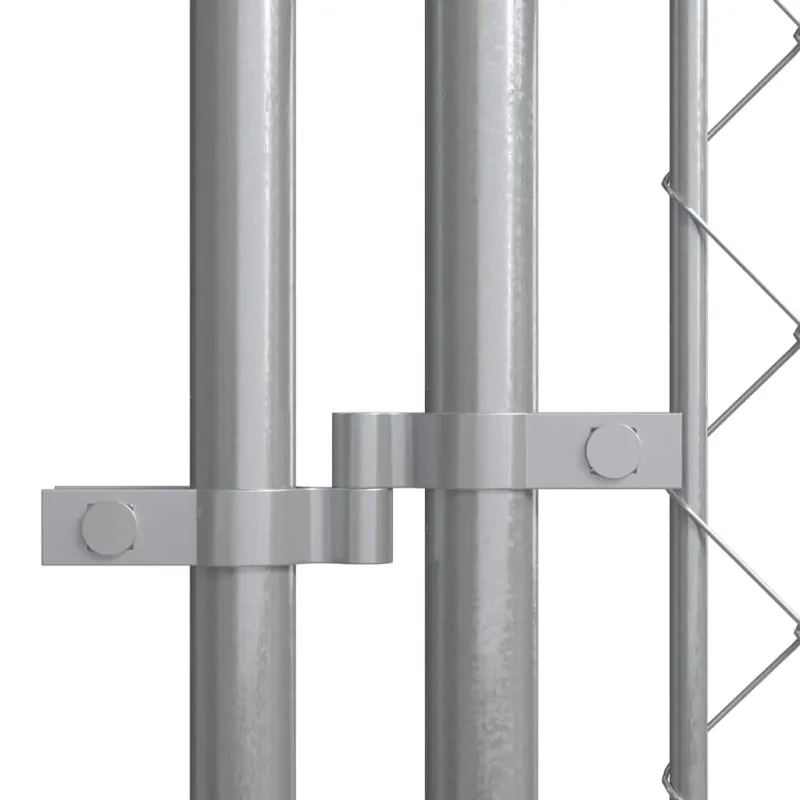 Lauko voljeras šunims su stogu, 7,6x3,8x2,3m