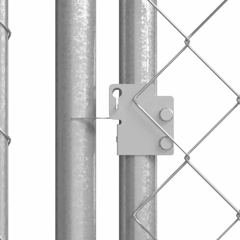 Lauko voljeras šunims su stogu, 7,6x3,8x2,3m