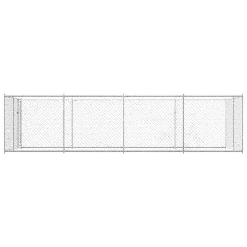 Lauko voljeras šunims, 7,6x3,8x1,9m