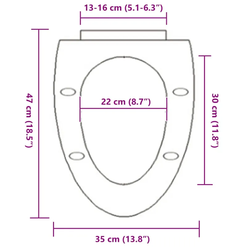 Klozeto sėdynė su Soft-close mechanizmu, balta