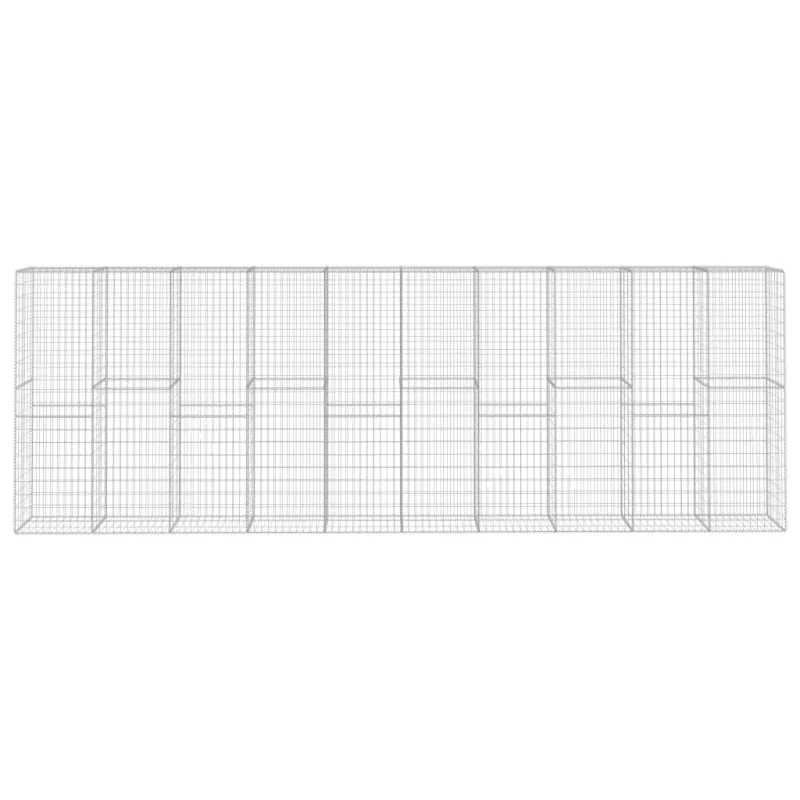 Gabiono siena su dang., 600x50x200cm, galvanizuotas plienas