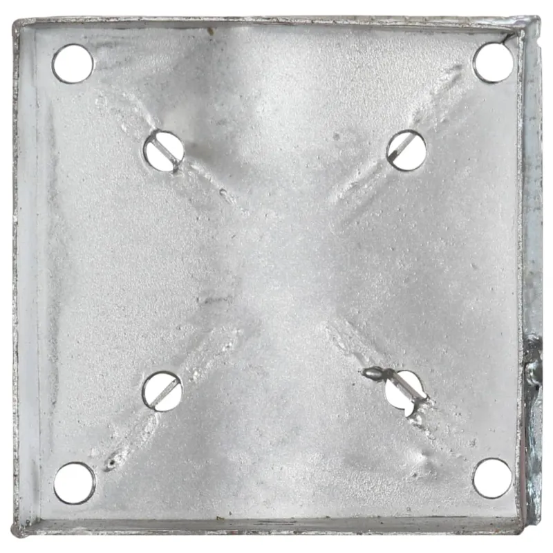 Smeigiami kuoliukai, 6vnt., sidabriniai, 14x14x91cm, plienas