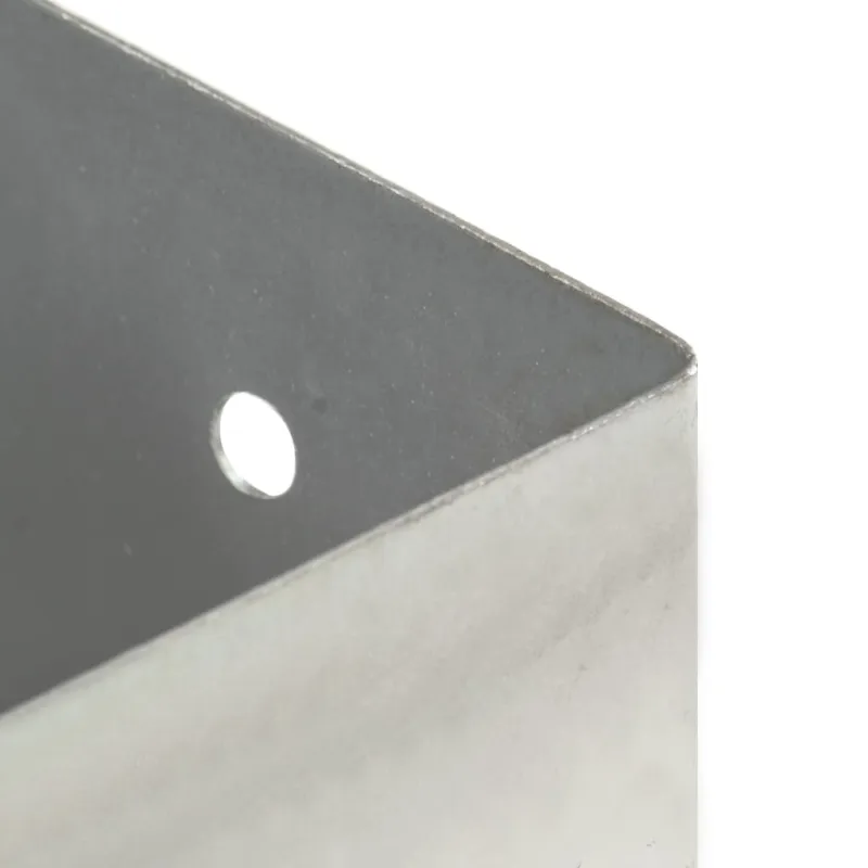 Stulpų pagrindai, 4vnt., galvanizuotas metalas, 71mm