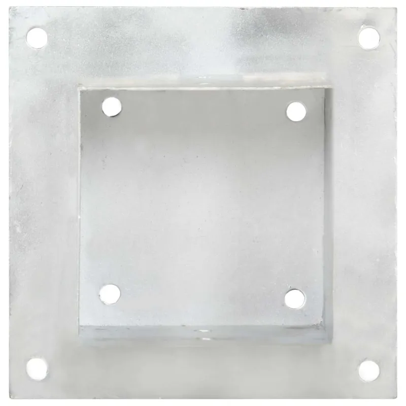 Stulpų pagrindai, 4vnt., galvanizuotas metalas, 141mm