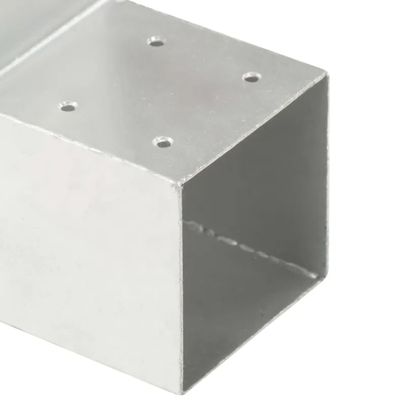 Stulpo sujungimas, 71x71mm, galvanizuotas metalas, L formos